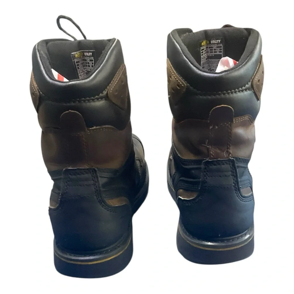 🛠️ KEEN Utility Steel‎ Toe Waterproof Work Boots 👷‍♂️ Size 14D